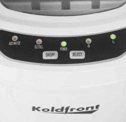 Koldfront White Ultra Compact Portable Ice Maker  