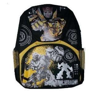  Transformers 16.5 inch Backpack   Bumblebee: Toys & Games