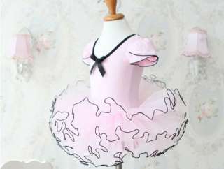   Leotard Ballet TuTu Skate Fairy Dance Skirt Costume Dress 3 8Y  