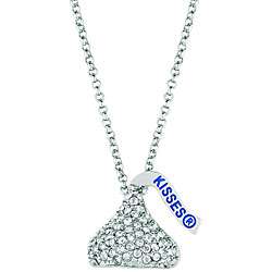 Base Metal Hersheys Kiss Necklace  