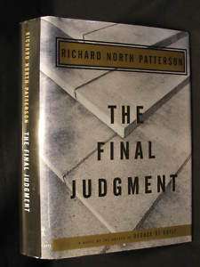   Book  Richard North Patterson  The Final Judgment 9780679429890  