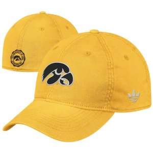  Iowa Hawkeyes adidas All American Slope Flex Fit Hat 