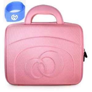  12 Inch Netbook Pink Case with Pockets for HP EliteBook 