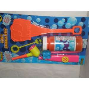  Bubble Blowing Fun, 6 in 1 Toys & Games
