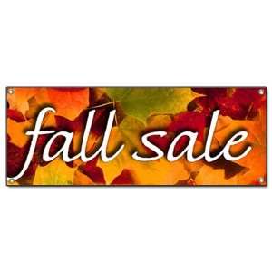    FALL SALE BANNER SIGN store clearance signs: Patio, Lawn & Garden
