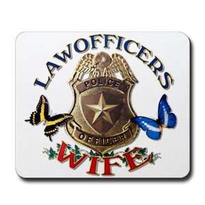  Mousepad (Mouse Pad) Law Officers Police Officers Wife 