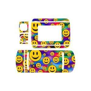  Tie dye Smiling Faces Stick on Cell Phone Backplate Decal 