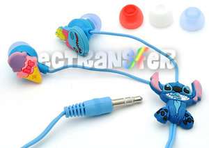 Disney Stitch 3.5mm Earphone Earbud Headset/HP714  