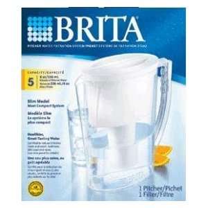  Brita Slim Water Filtration Pitcher: Home & Kitchen
