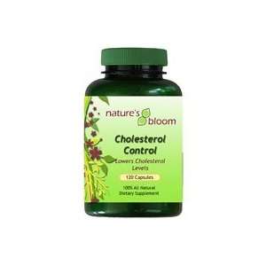  Cholesterol Control, 60 Capsules, Natures Bloom: Health 
