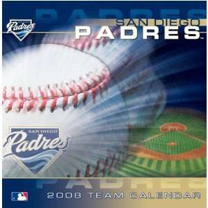  San Diego Padres 2008 MLB Box Calendar