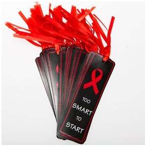  Red Ribbon Bookmarks