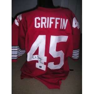 Archie Griffin signed autographed Authentic jersey Ohio State Buckeyes 