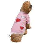 Dog Bling Bling Tee T Shirt Clothes Apparel Pink Large  