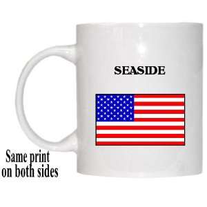  US Flag   Seaside, California (CA) Mug 
