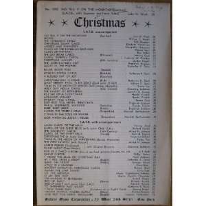  Sheet Music) (Christmas Spiritual No. 1532, SATB with Soprano and