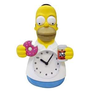 Homer Simpson Animated Clock 