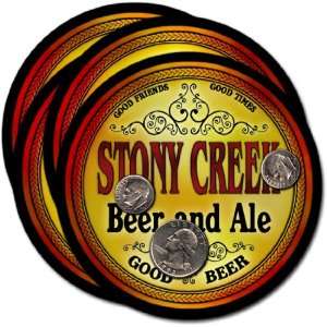  Stony Creek, VA Beer & Ale Coasters   4pk 