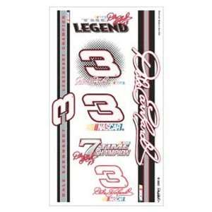   DALE EARNHARDT SR. OFFICIAL NASCAR TEMPORARY TATTOO: Sports & Outdoors