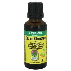  Natures Answer Oil Of Oregano Leaf Alcohol Free 1 oz 