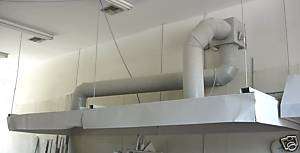 Commercial Stainless Kitchen Exhaust Hood 18 Ft  