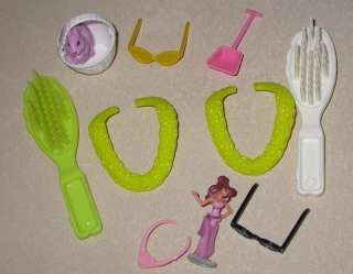 BARBIE Accessories Lei Brush Easter Basket Doll Glasses  