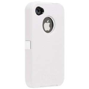 New OtterBox Defender Apple iPhone 4 4G 4S 4 S White White Case 