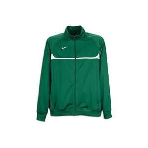 Nike Rio II Full Zip L/S Warm Up Jacket   Mens   Dark Green/White 