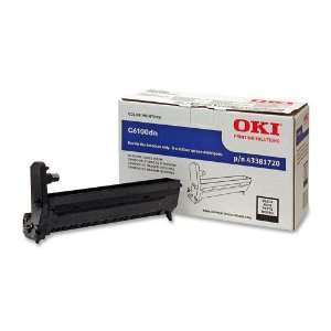  Oki Black Image Drum Kit For C6100 Series Printers 