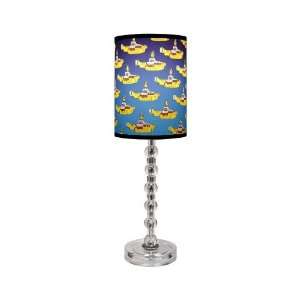  Beatles/Yellow Submarine Table Lamp With Acrylic Spheres 