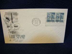 1959 21/2 c Coil Stamp FDC Cachet  
