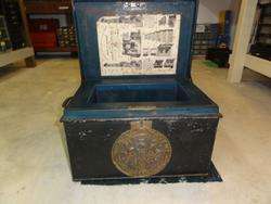   Strong Box/Safe English Maker, Milner IDd Safe Circa 1850  