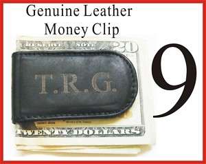 PCS Personalized Leather Money Clip Groomsman Gifts  