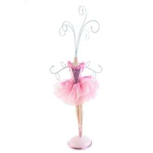  Jewelry Holder Ballet Series Mannequin Small Pink: Home 