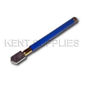  Glass Cutter, Steel/Brass Barrel with Large Head & carbide 