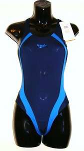 Speedo Endurance Plus Electric Swimsuit   Blue 28 WT  