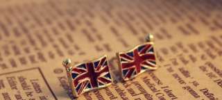   Fashion England National Flag Dangler Earrings Cute Best Gift  
