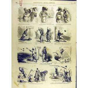  1863 Cham Comedy Sketches Trimestrielle French Print