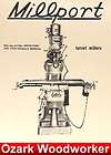 INDEX Wells Horizontal/Vertical Mill Manual, Parts  