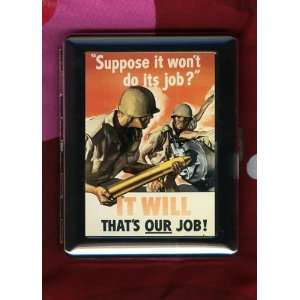   Do Its Job WWii US Military ID CIGARETTE CASE: Health & Personal Care