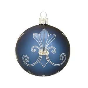  Waterford Holiday Heirlooms Christmas Fleur De Lys Ball 