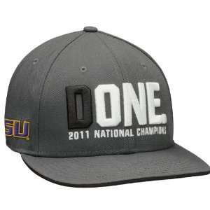  Nike LSU Tigers 2012 BCS National Champions Flat Brim Hat 