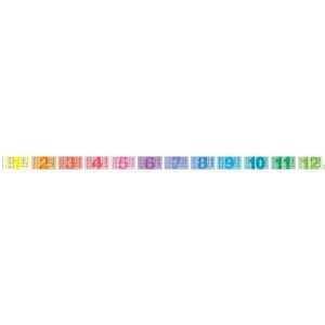   Dellosa Desk Tapes   Time Tables 1 to 12   Set of 36