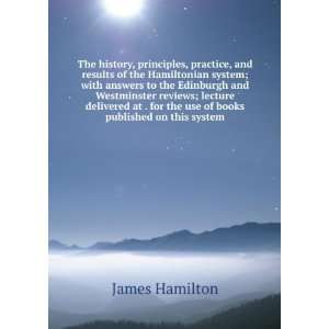   for the use of books published on this system James Hamilton Books