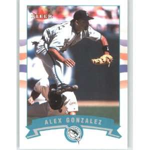 2002 Fleer #393 Alex Gonzalez   Florida Marlins (Baseball 