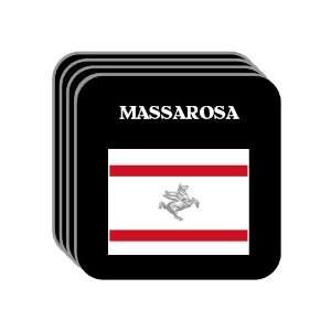 Italy Region, Tuscany (Toscana)   MASSAROSA Set of 4 Mini Mousepad 