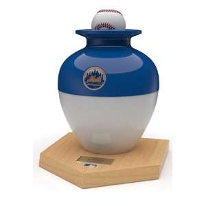  New York Mets Major League Baseball Cremation Urn