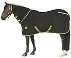 Weatherbeeta Horse Combo Fleece Cooler Neck Cover Black Yellow Gold 75 