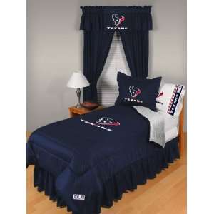  Houston Texans Locker Room Comforter & Sheet Complete 