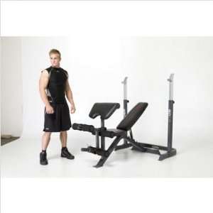 Marcy Diamond MD 859P Mid Size Weight Bench & Rack  Sports 